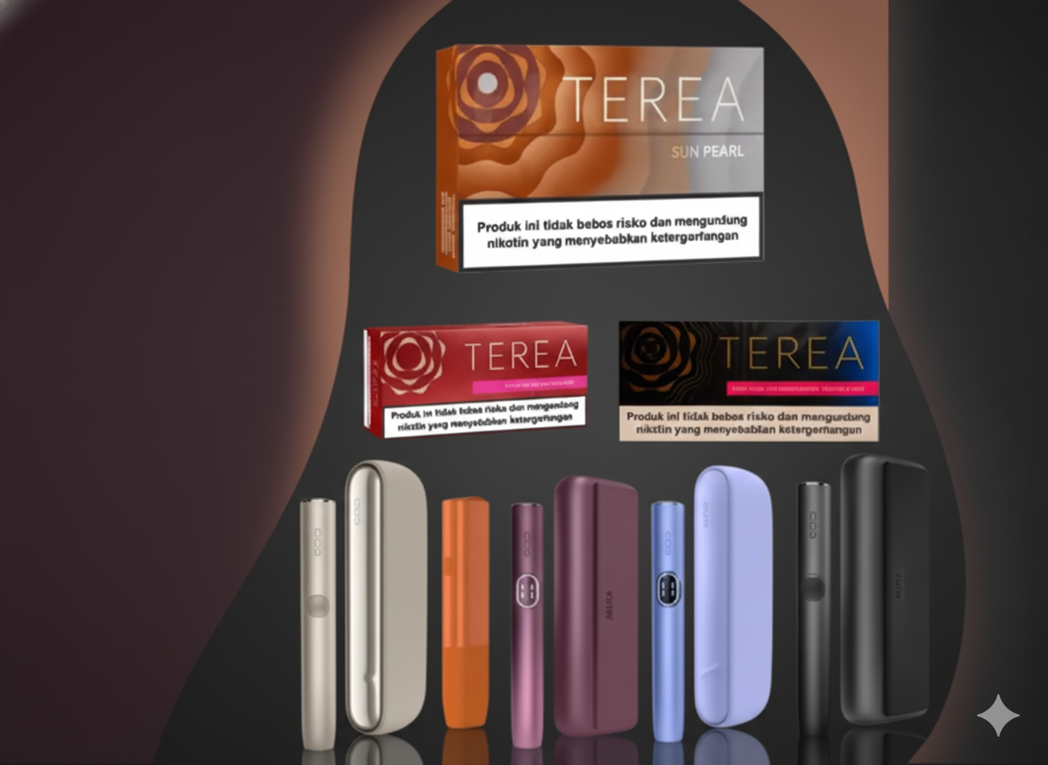 Iqos terea and Iluma device