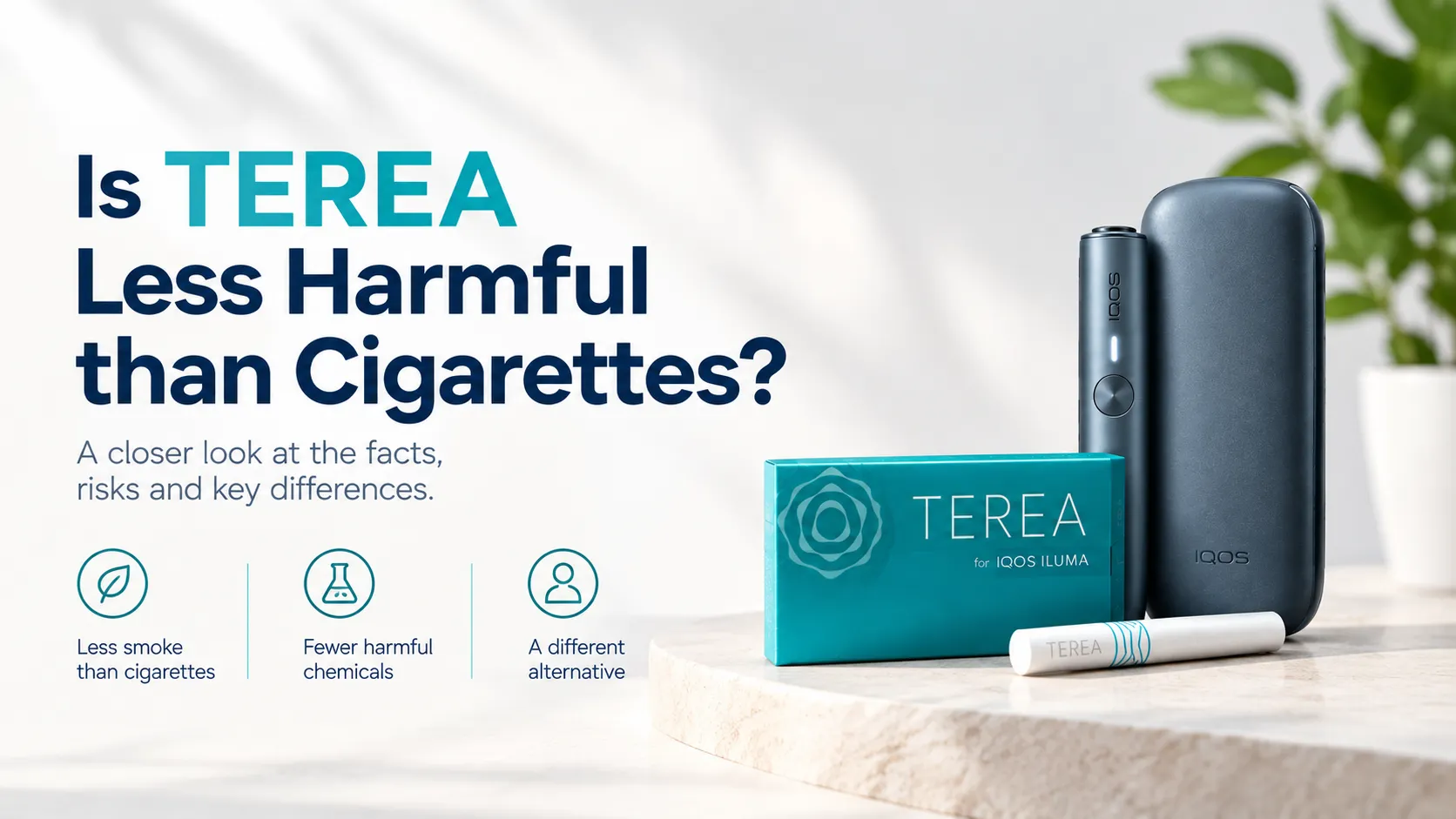 Is TEREA less harmful than cigarettes?