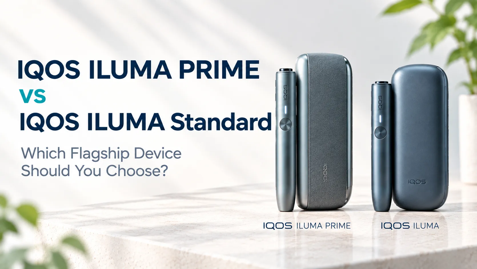 IQOS Iluma Prime vs IQOS Iluma Standard