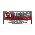 TEREA Sun Pearl Kyrgyzstan heated tobacco sticks pack for IQOS ILUMA on white background
