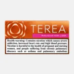 IQOS TEREA Amber Italy heated tobacco product pack