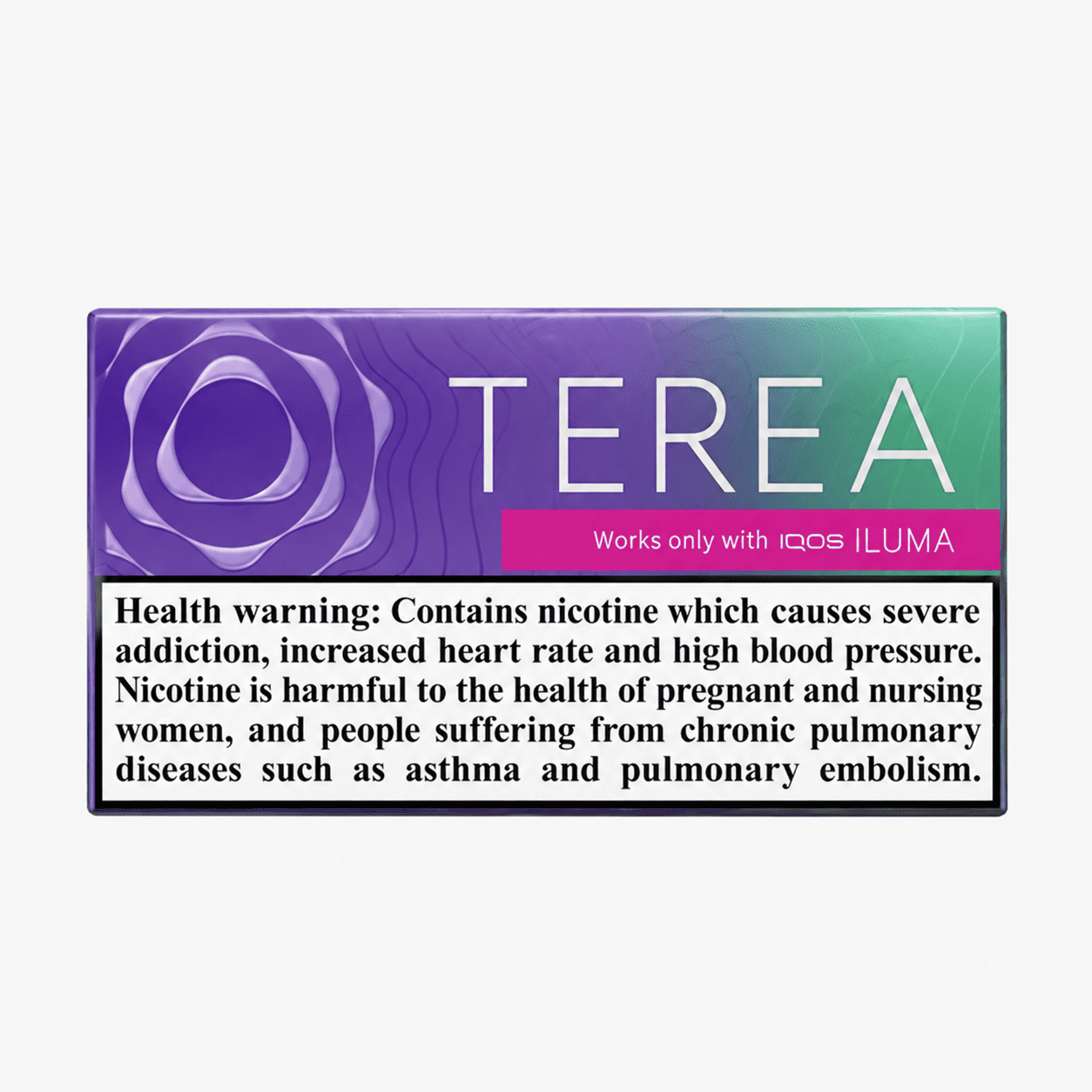 IQOS TEREA Purple Wave Menthol ITALY TEREA Purple Wave Menthol Italy heated tobacco product pack