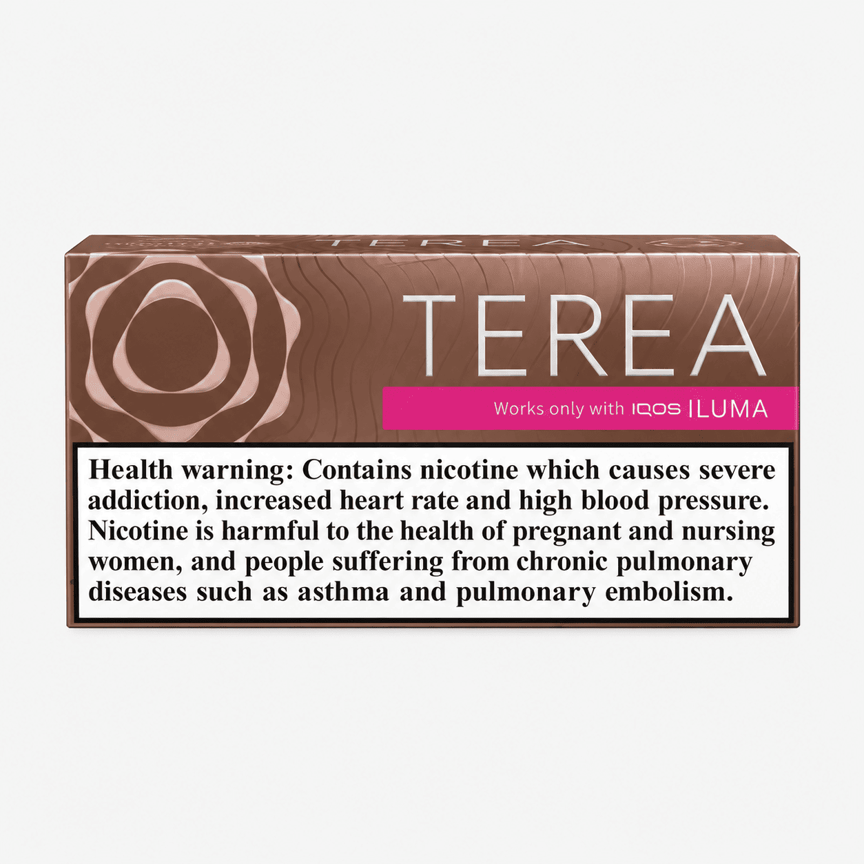 IQOS TEREA Teak ITALY IQOS TEREA Teak Italy heated tobacco product pack