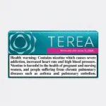 IQOS TEREA Turquoise Menthol Italy heated tobacco product pack