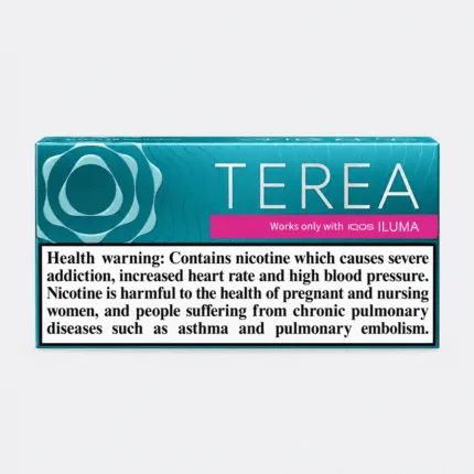 IQOS TEREA Turquoise Menthol Italy heated tobacco product pack