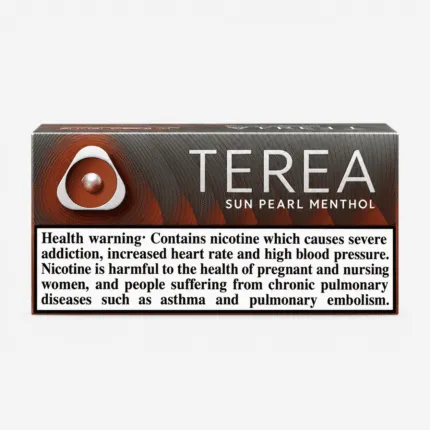IQOS TEREA Sun Pearl Menthol Italy heated tobacco product pack